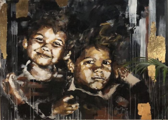 Acryl auf Holz I 2019