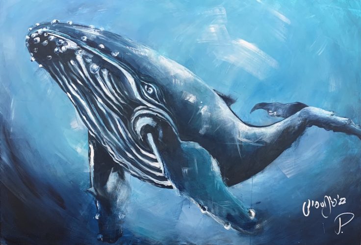 slow and deep I 150 x 110 cm I Acryl auf Holzplatte I 2022