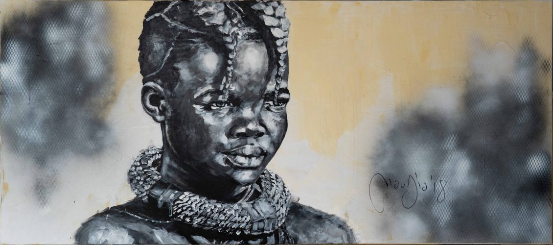 trail away again I 200 x 100 I Acryl auf Leinwand | Rand Leder
